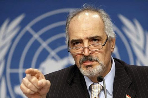 Bashar Jaafari Siria denuncia complot de los patrocinadores de los grupos terroristas